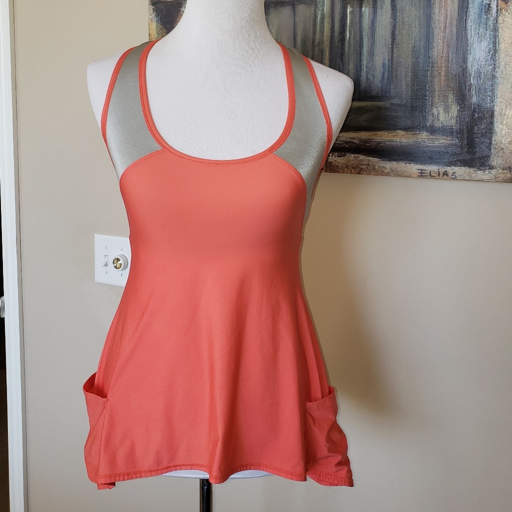 Ladies Zumba brand work out tank size small